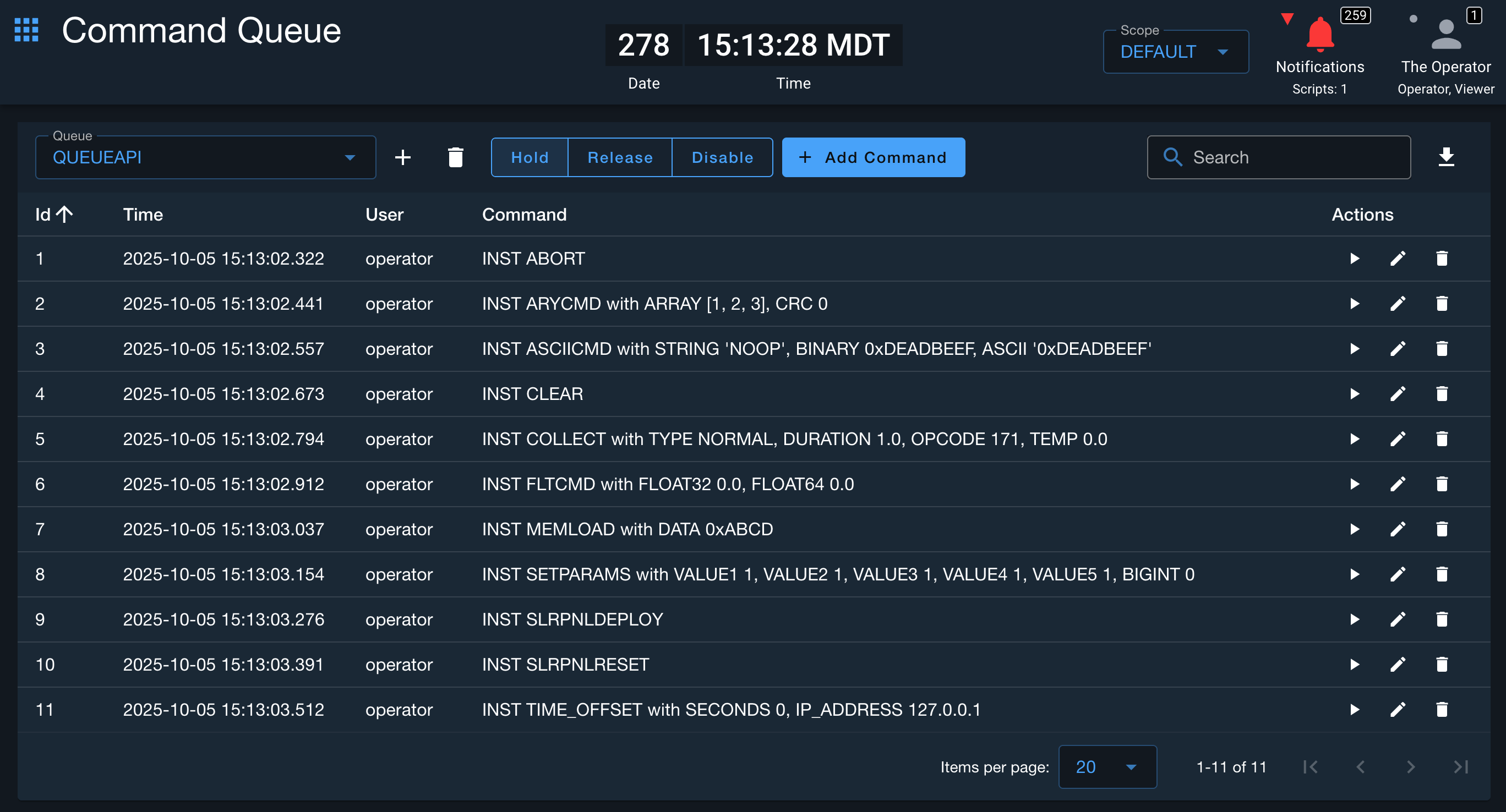 Command Queue