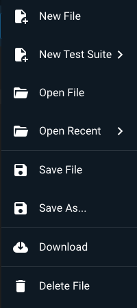 File Menu