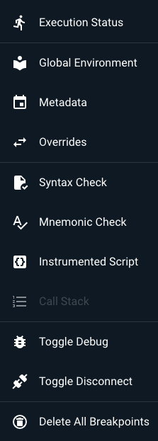 Script Menu